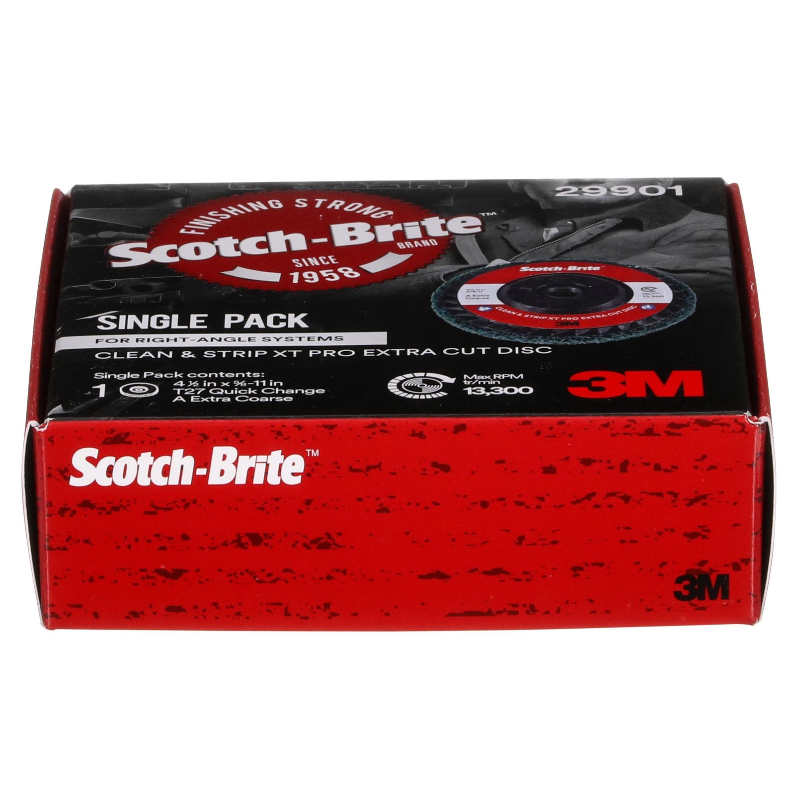 Scotch-Brite Clean and Strip XT Pro Extra Cut Disc, XC-DC, A/O ExtraCoarse
