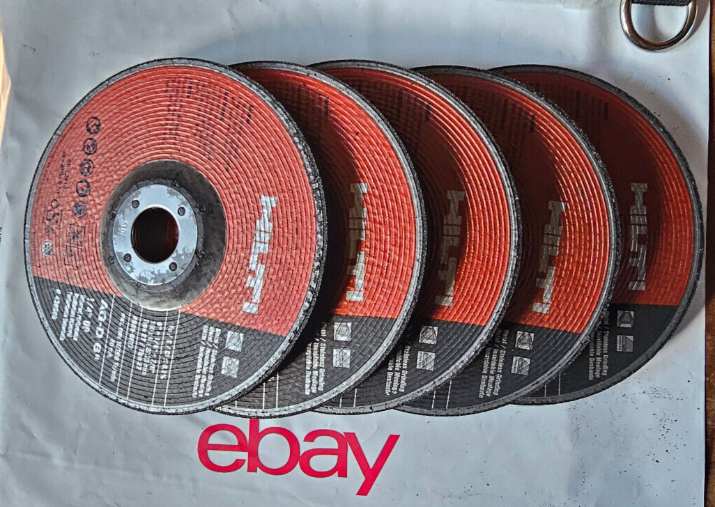 HILTI Grinding Disc 6″x1/4″x7/8″ AG-D TYPE 27 PK-5