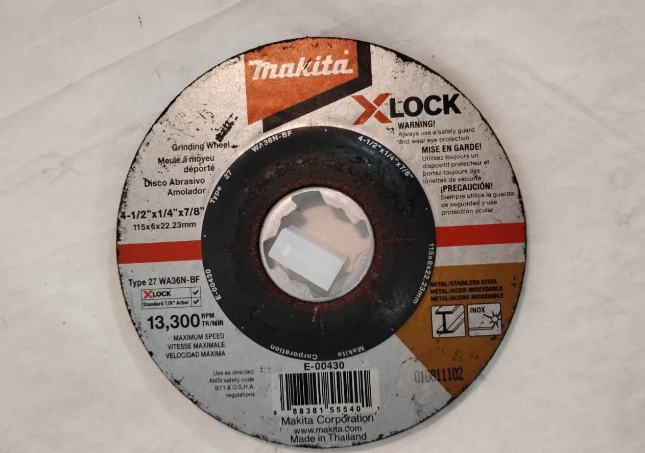 Makita- ‎E-00430-Lock Grinding Wheel 115mm WA36N