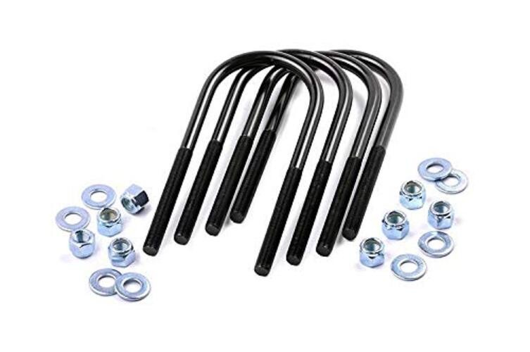 5/8 Round U-Bolts | 5/8 x 3.625 x 12.5-7617 Black