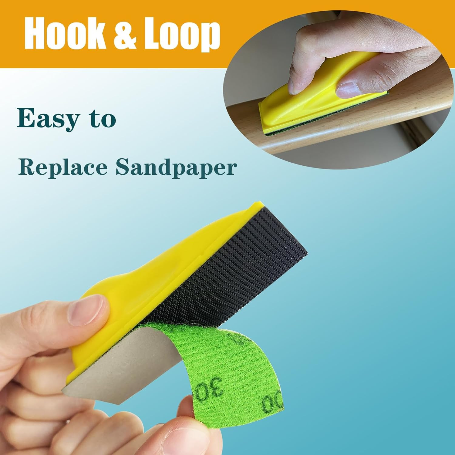 Micro Detail Sander Paper Kit 70PCS Wet Dry Sandpaper-Grit 400 600 800 1000 1500