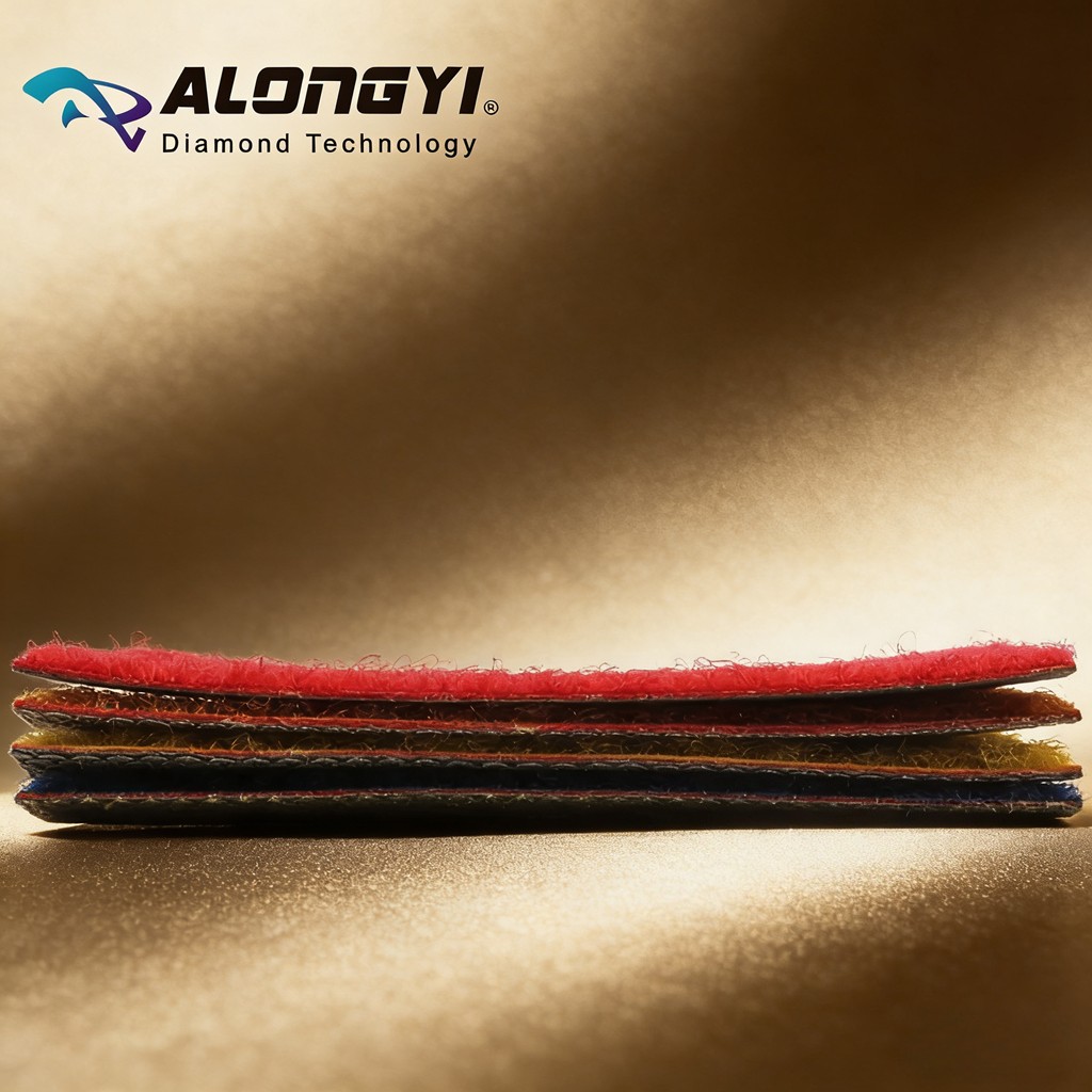 4PCS Diamond Polishing Sheet For Stone Ceramic Tile Dry Wet Grinding Sand Paper