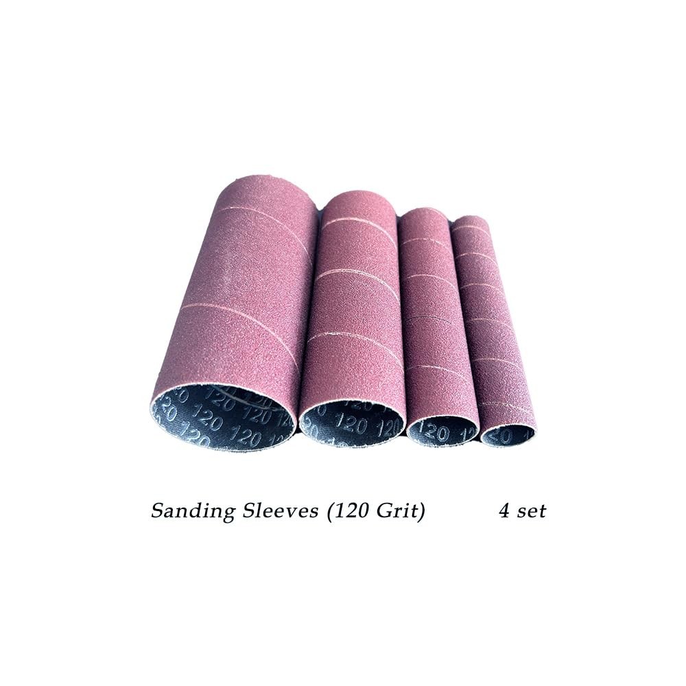 Spindle Sander Drum Kit Including Sanding Cylinder, Sanding Drum (OD 3/4″, 1″, 1