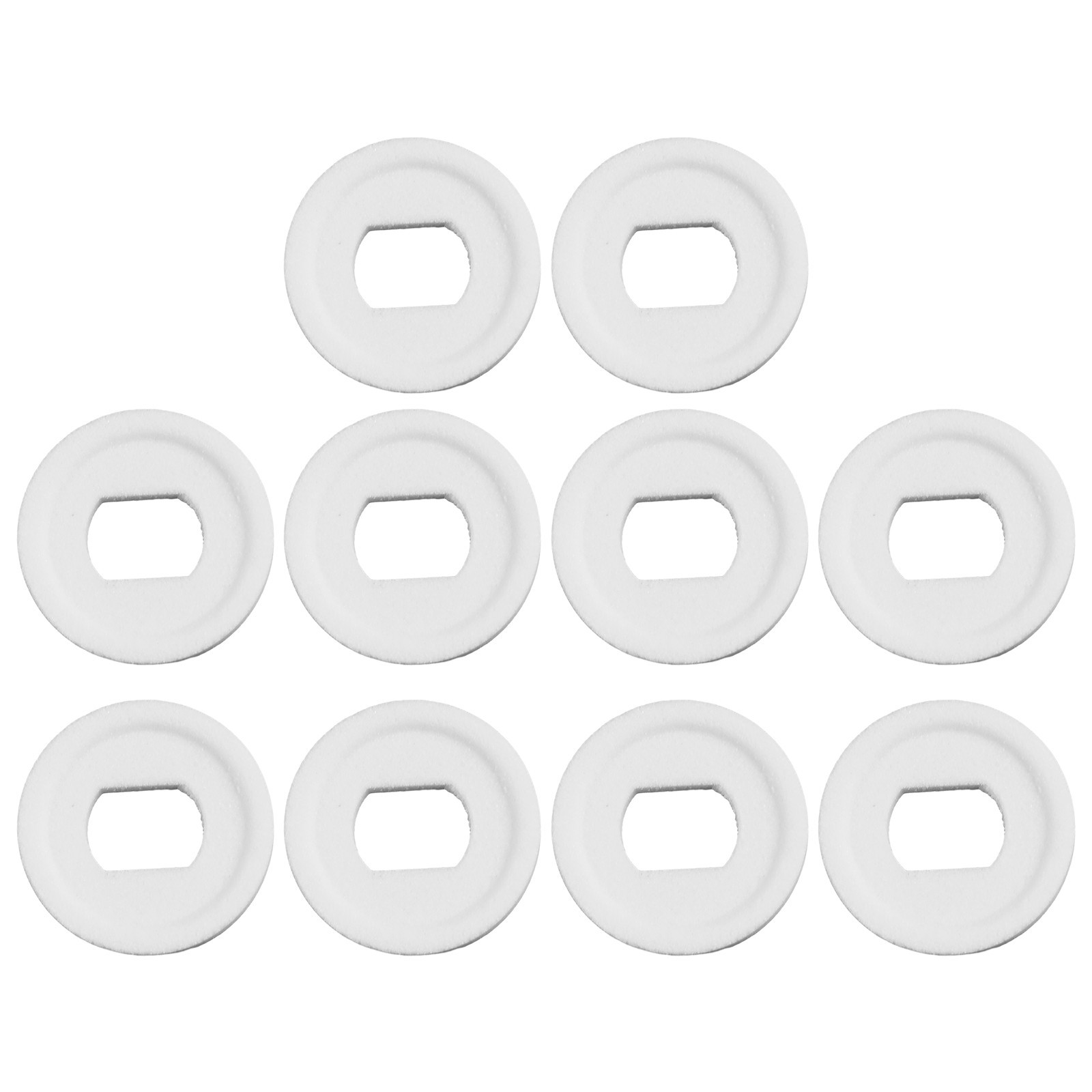 10PCS 22mm Small Corundum Grinding Wheel 150# Single-sided Concave Shape Disc