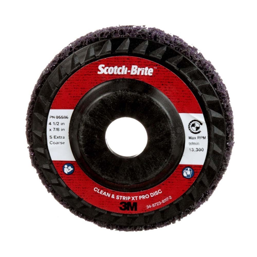 3M 7100175393 Scotch-Brite XT Pro XO-DC SiC Extra Coarse Disc 10-Pack