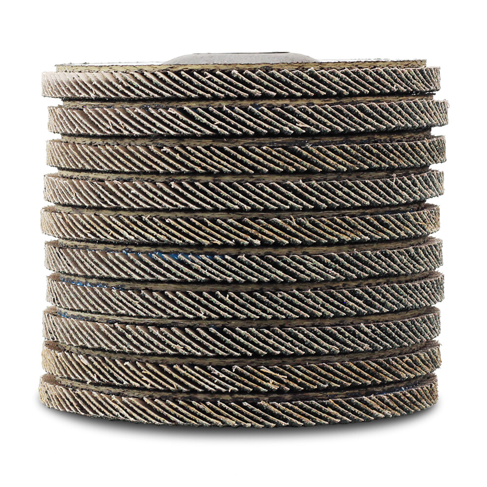 BHA 6″ x 7/8″ Zirconia Flap Discs Grinding Wheel for Angle Grinder T29 – 10 Pack