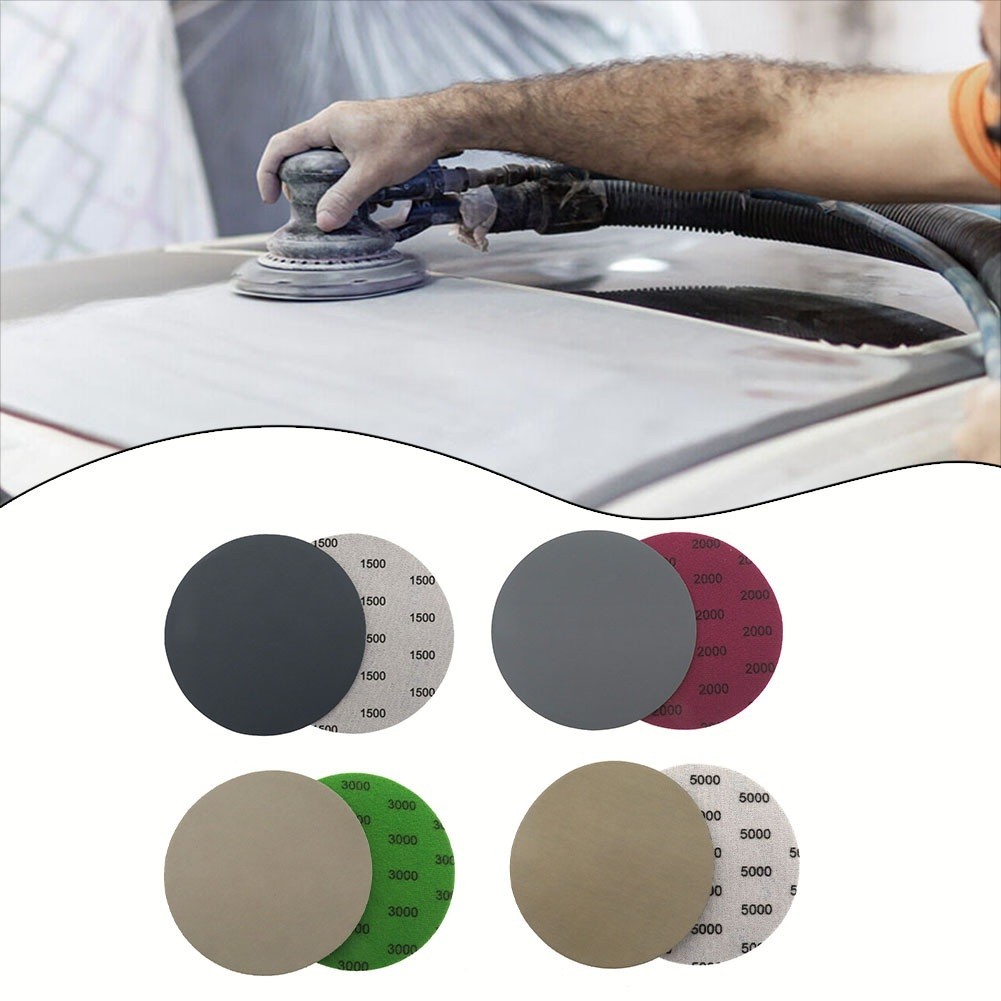 Rough and Fine 6 inch Sanding Discs 1500 2000 3000 5000 Grit Wet Dry Sandpaper
