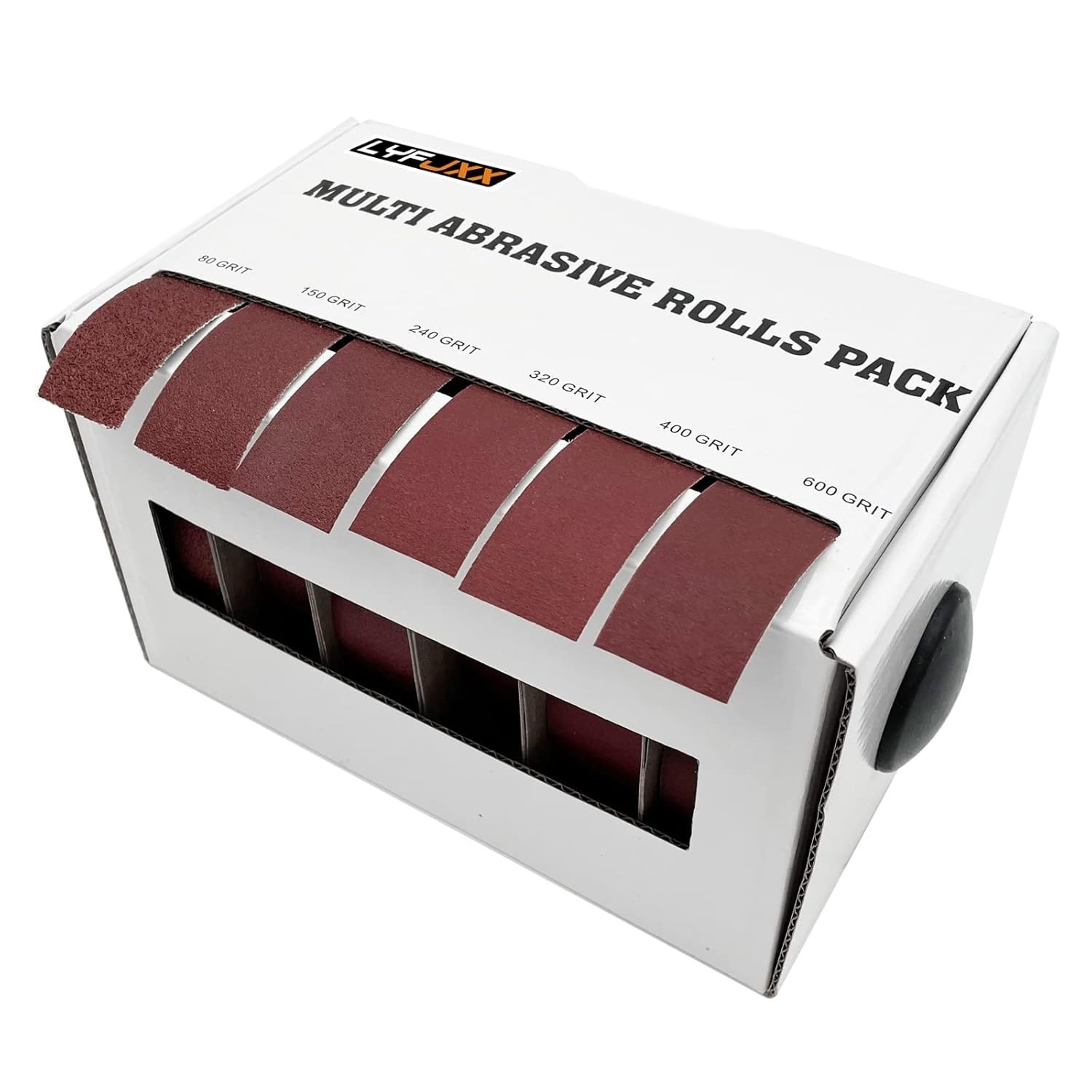 Assorted Grit Emery Cloth Rolls – Perfect for Home Projects and Professional Use