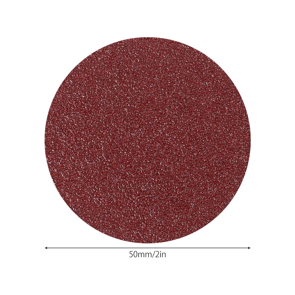 120Pcs 50mm Sandpaper Assortment 60-3000 Grit Sanding Disc Pad Set 2Inch For Dri
