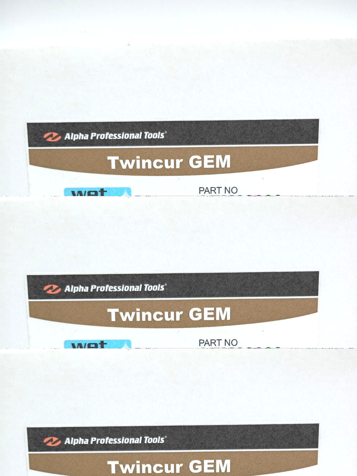Alpha Professional Tools Twincur Gem Part No. GEM63000 Polishing Disc 6′