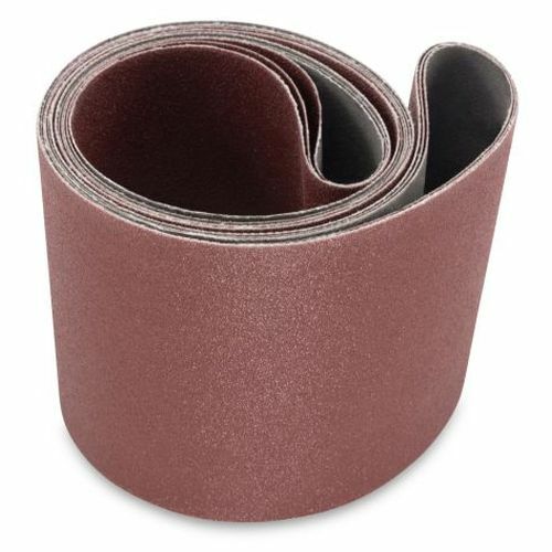 6 X 48 Inch Aluminum Oxide Premium Multipurpose Sanding Belts 120, 180, 220 Grit