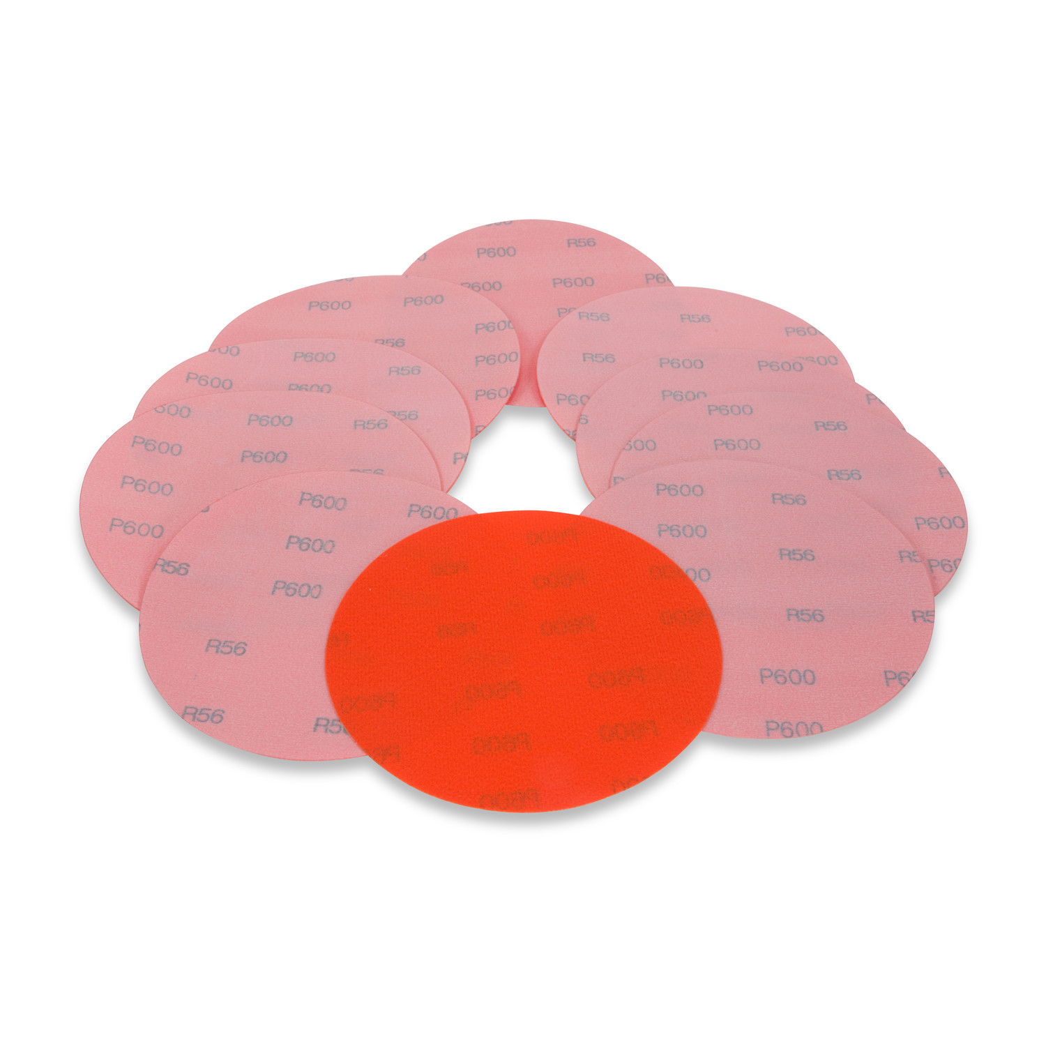 5″ Waterproof Hook and Loop Sanding Discs 600 Grit – 10PCS – Wet or Dry Autobody