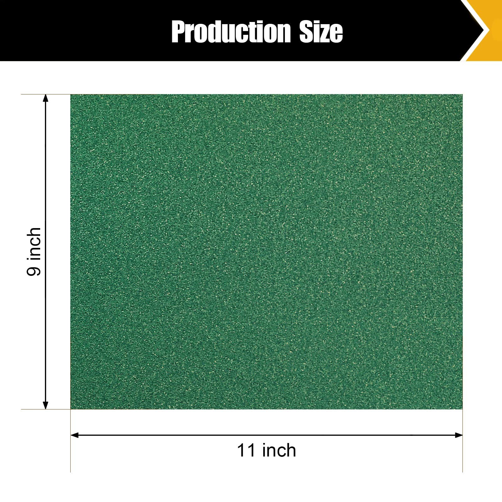 60 Grit Sandpaper Assortment 9×11 Inch 12 PCS For Wood Metal Furniture