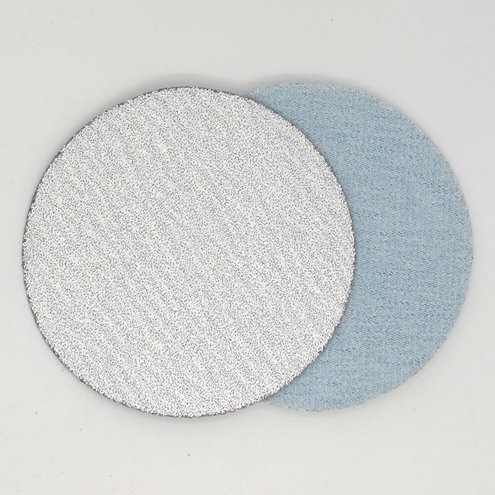 125mm Hook & Loop Sanding Disc 60-1000 Grit Orbital White Sandpaper Pads 5 inch