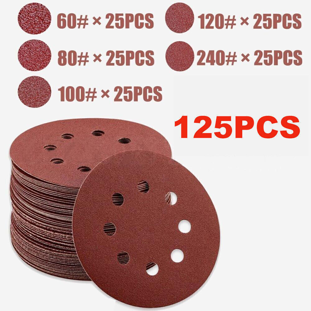 60-10000 Grit 5 Inch Sanding Discs Set Wet Dry Orbital Sandpaper Sander Paper
