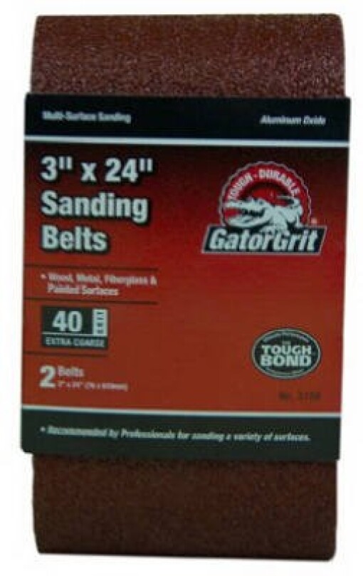ALI INDUSTRIES #3158 3×24 40G Sand Belt