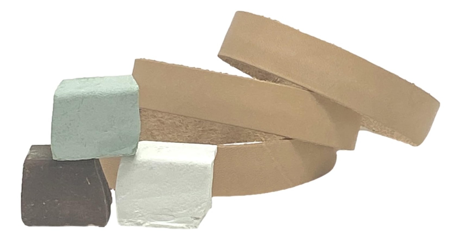 3 Pack of 3/4″ x 12″ Leather Strop Belts Fits Ken Onion Work Sharp – Includes…