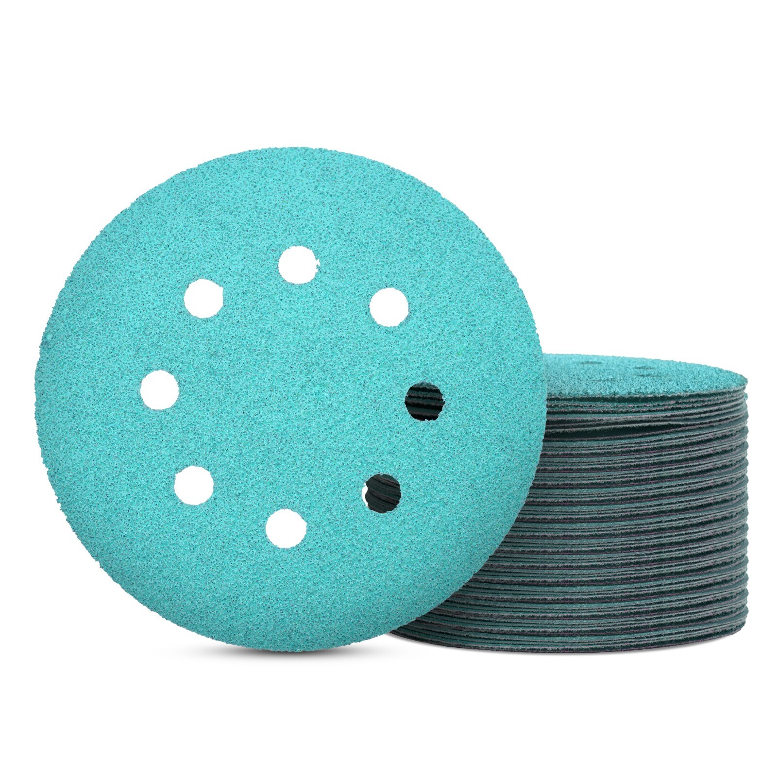Sanding Discs Pads for Orbital Sander Circular Hook & Loop – 125mm 5″ 150mm 6″
