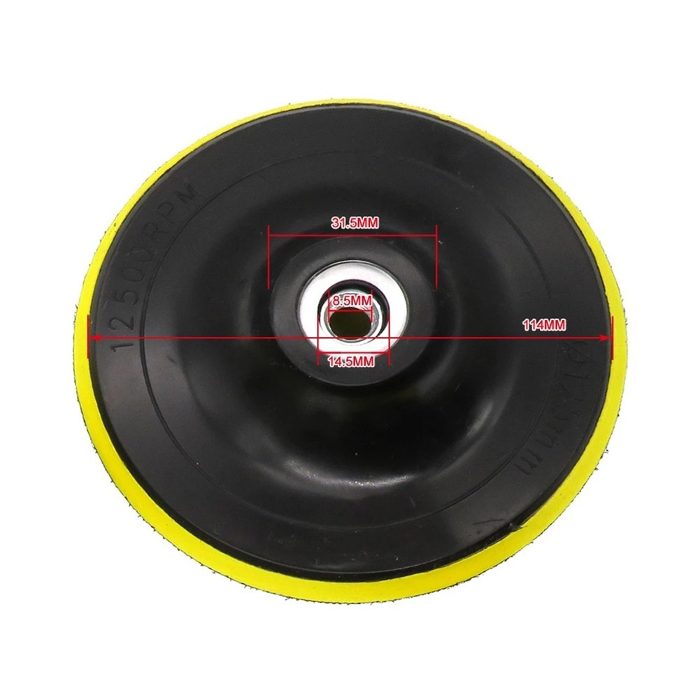 Buffing Pad Sanding Pad Yellow for Black MAX 12500 RPM Polyurethane Brand New