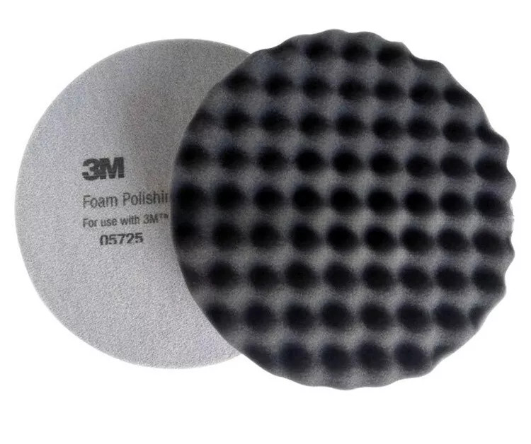3M 05725 8 Inch Polishing Pad, 8 in, 2 pads, 5725 (2 Pads/Bag )
