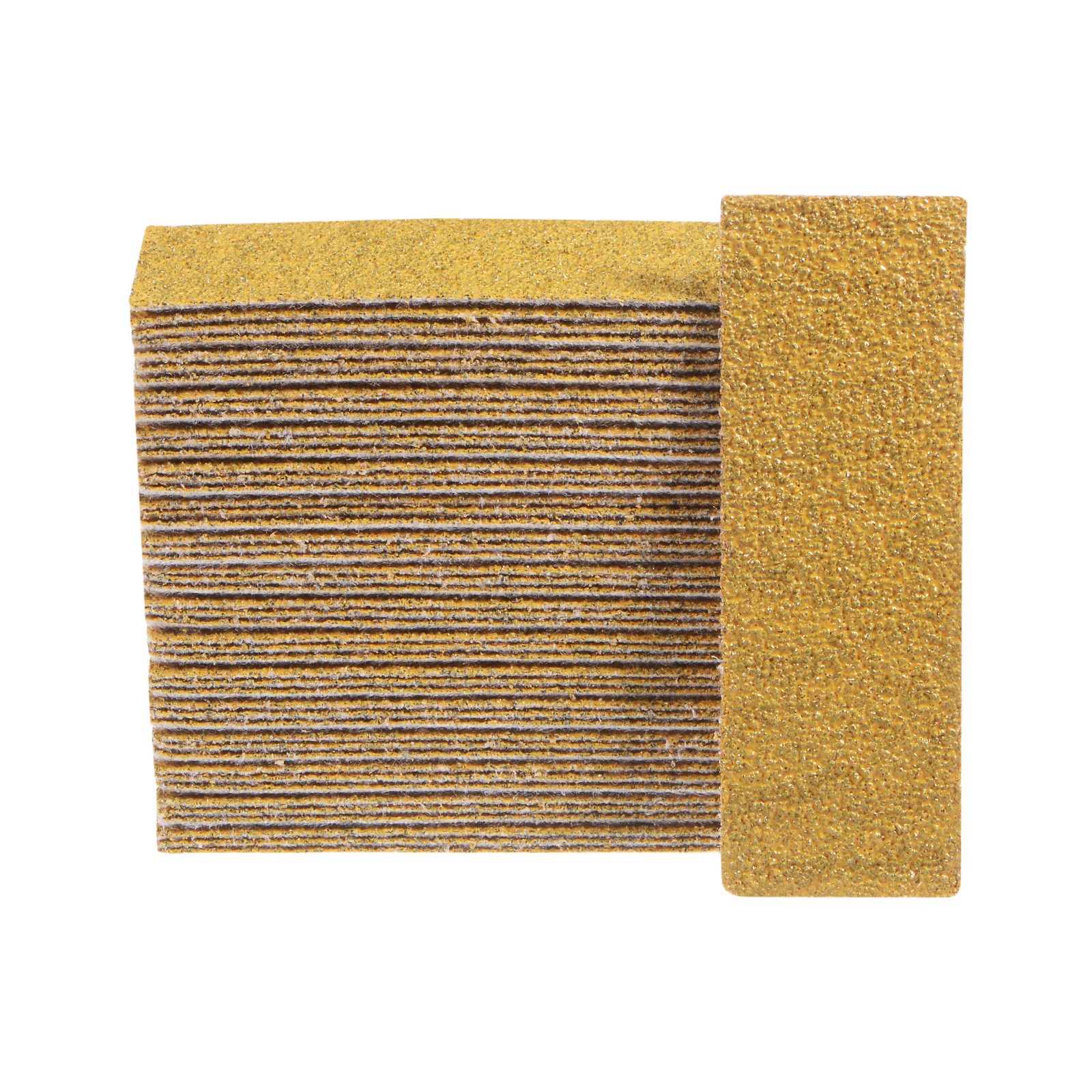 50pcs Micro Detail Sander Paper 40 Grit 3.5 x 1.2 Inch Finger Sander Sandpapers