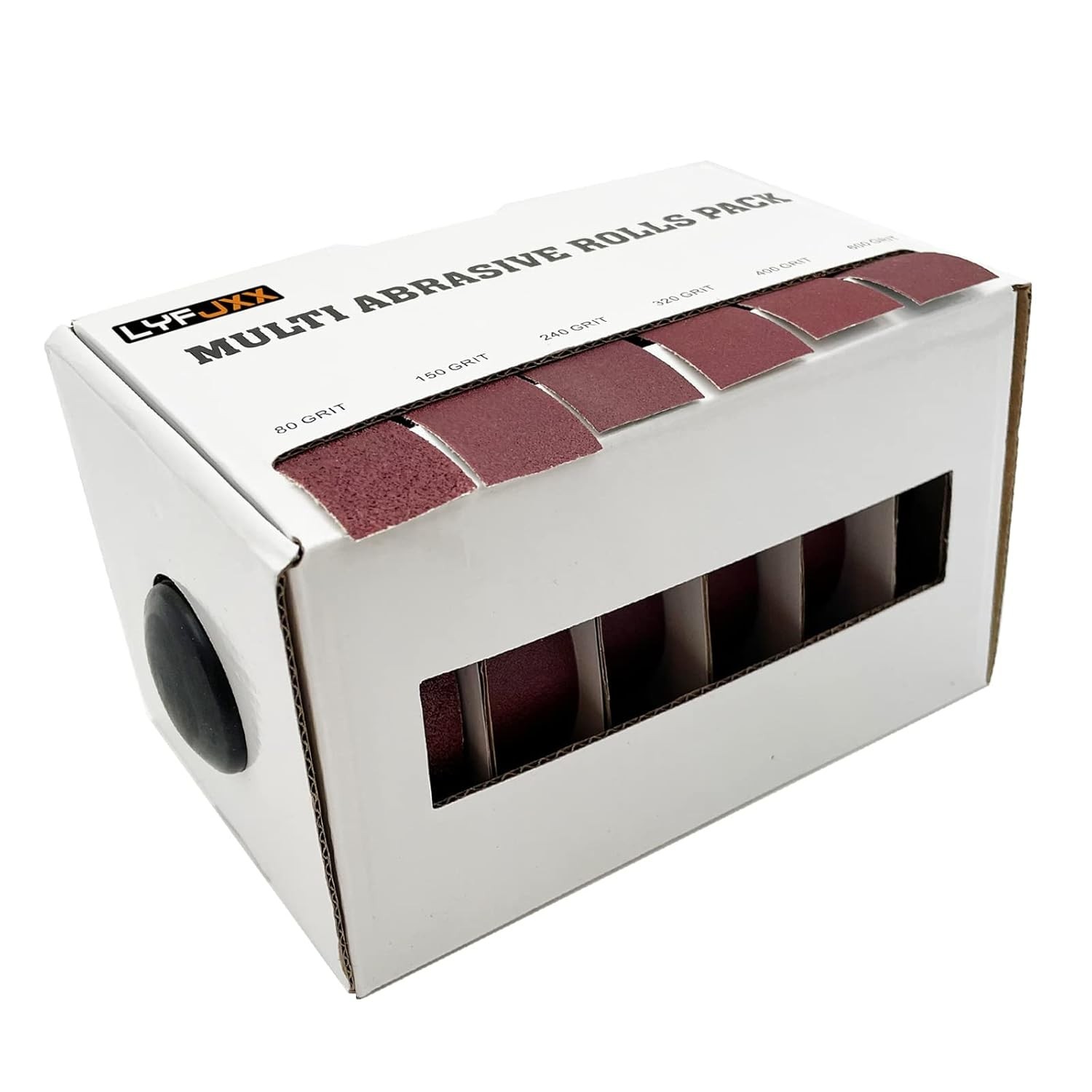 Assorted Grit Emery Cloth Rolls – Perfect for Home Projects and Professional Use