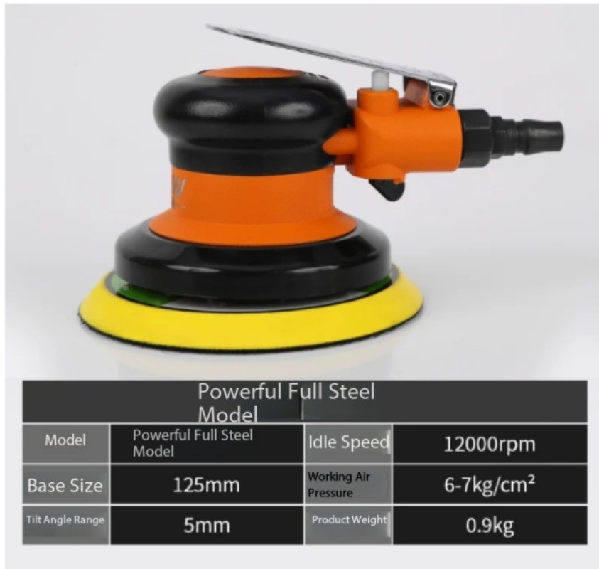 Sander, Polisher, Pneumatic Sander, Air-powered Dry Sander, Waxing Machine
