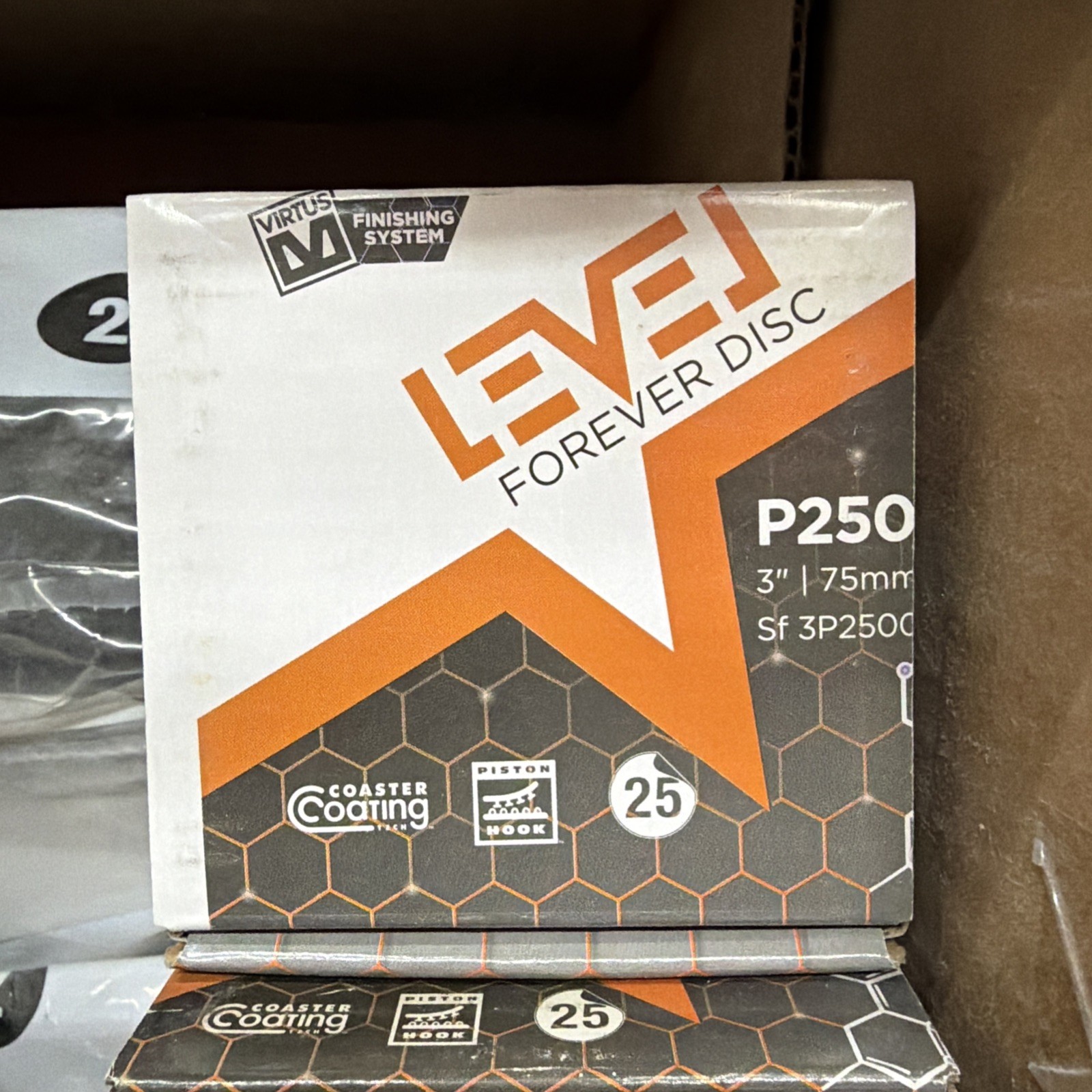 (25) Qty. of Level Forever Disc P2000 6″ 152mm SF 3P2000 Virtus Finishing System