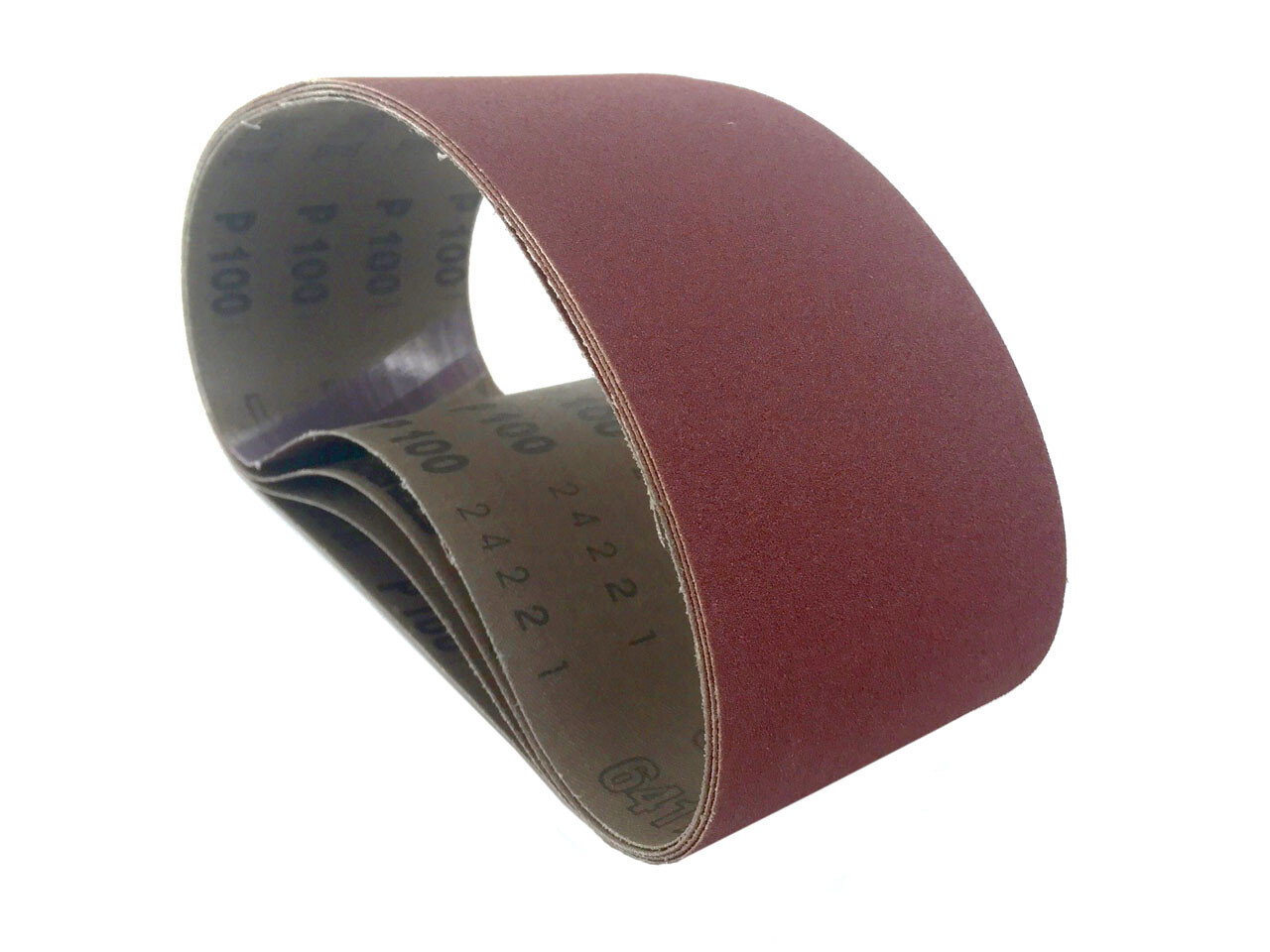 3-Inch X 21-Inch Industrial Quality Alum Oxide Sanding Belts (8 Pack, 120 Grit)
