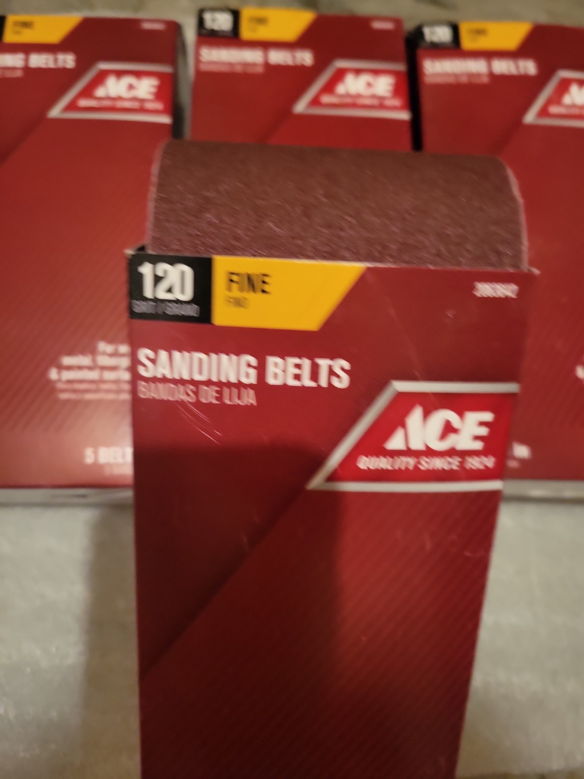 3″ x 18″ Sanding Belts 120 Grit Belt Sander Sandpaper 4 Packs Of 5 Total 20 Lot