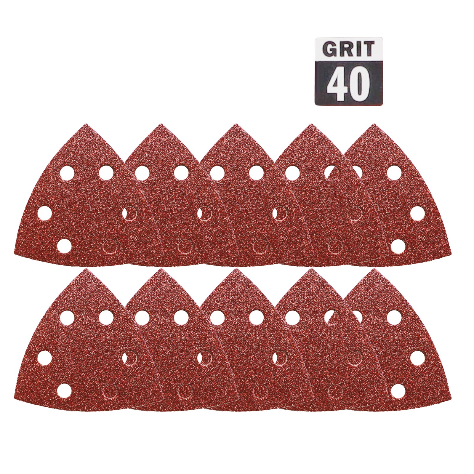 CMT OMA30040-X10 10-Piece Sandpaper for OMM30, OMM30
