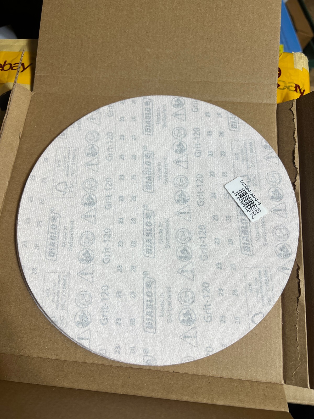 Diablo 9 in. 120-Grit Hook and Lock ROS Sanding Discs for Drywall (5-Pack)