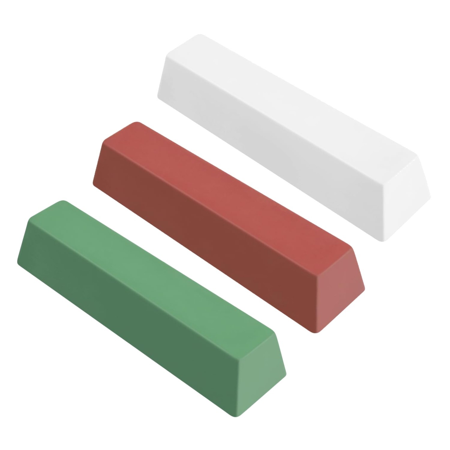 Buffing Polishing Kit – 3 lbs. Green/White/Red Rouge Bars