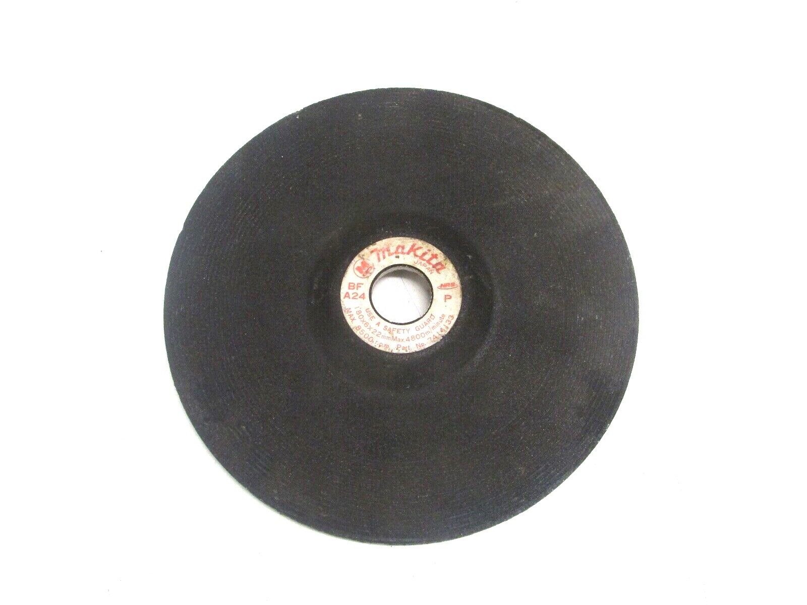 NOS! MAKITA 180mm x 6mm x 22mm GRINDING WHEEL, BF-A24