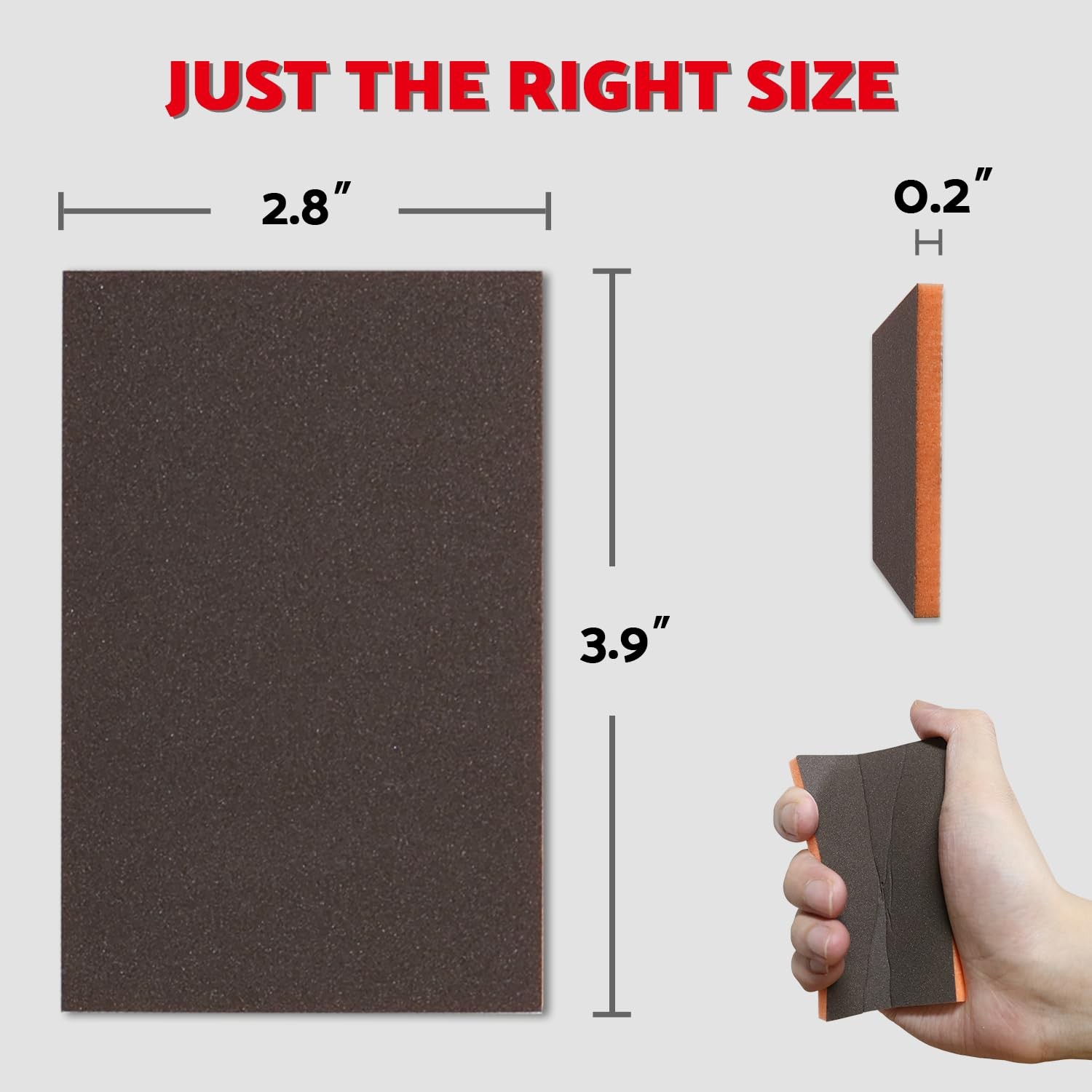Sanding Sponges 1803000 Grit Foam Pads 2.8×3.9 Inch Hook & Loop 24 PCS