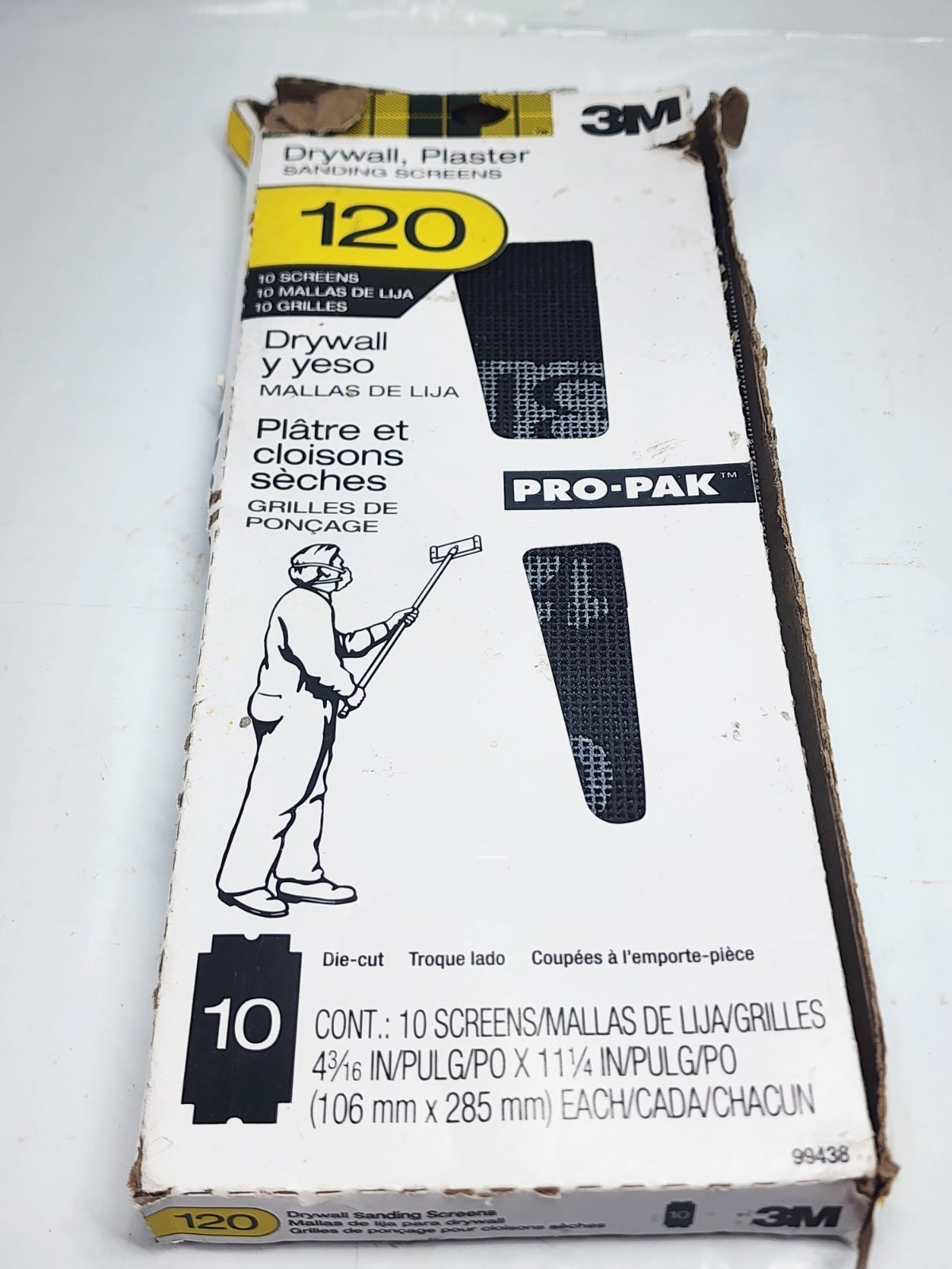 (9-Pk) 3M Drywall Sanding Screen 4-3/16″ x 11-1/4″ 99438