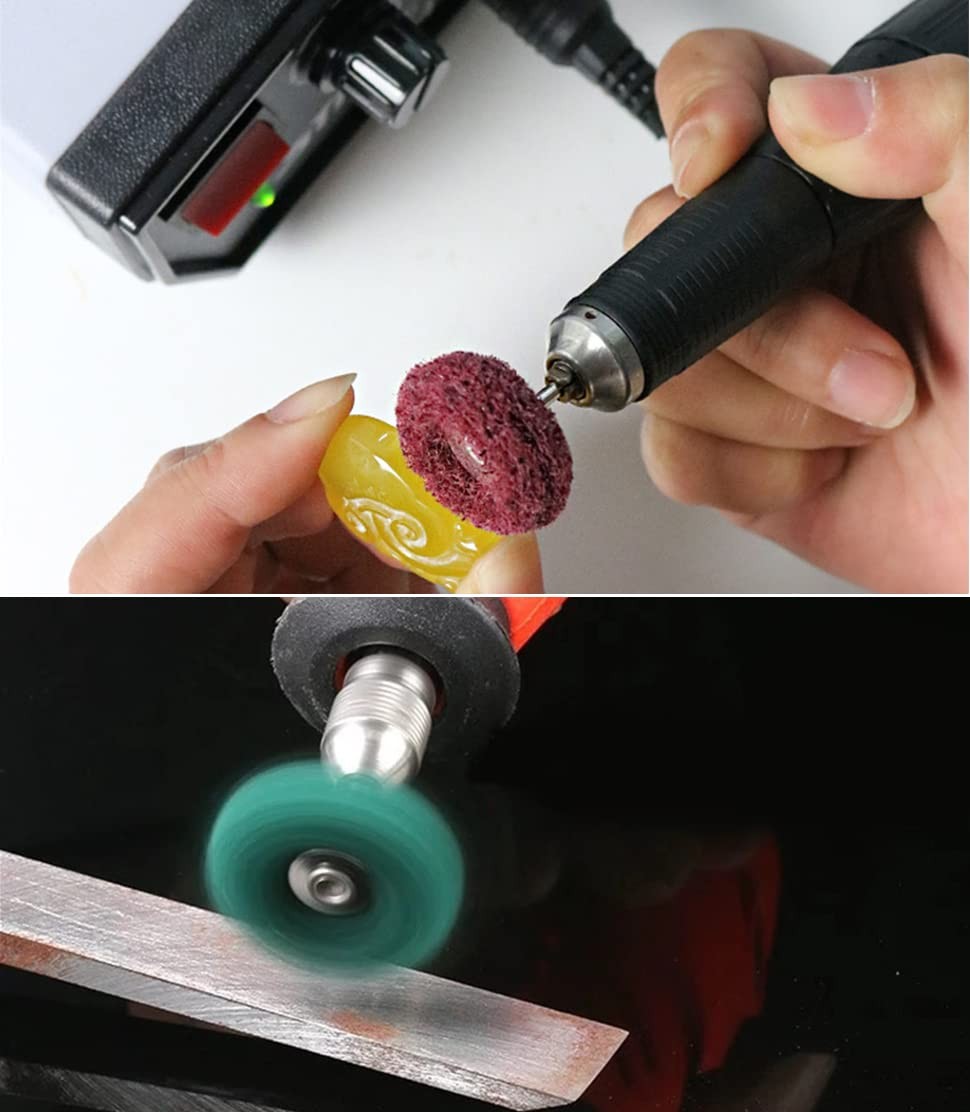 50/100/200pcs Abrasive Wheel, 1″ Buffing Polishing Wheels, Metal Polishing Co…