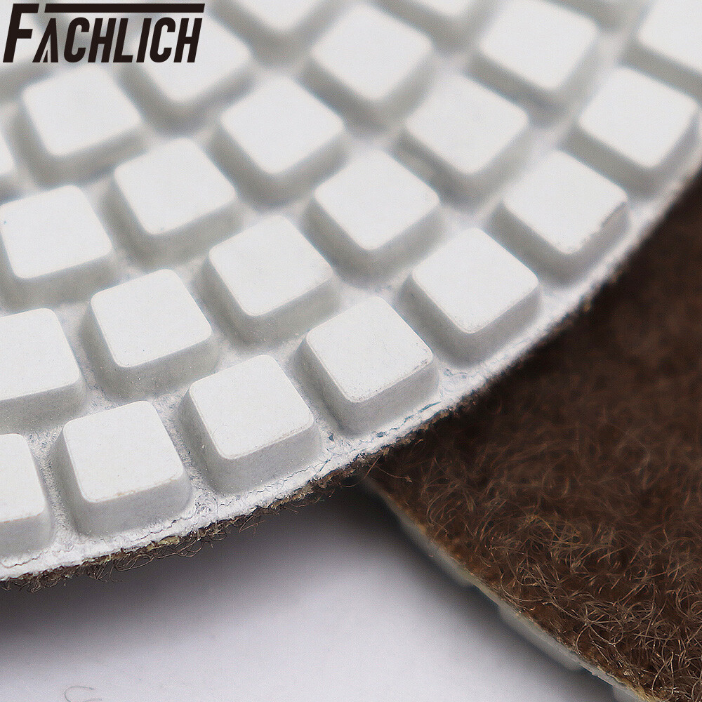 6pcs set 4in Wet Diamond Polishing Pad Sanding Disc Polishing Marble Granite