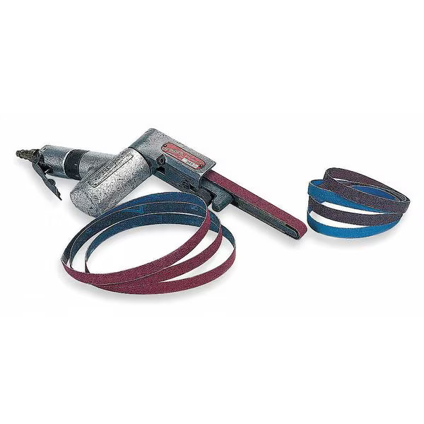 Sanding Belt, 3 1/2 in W, 15 1/2 in L, Coated, Aluminum Oxide, 80 Grit, Coarse,