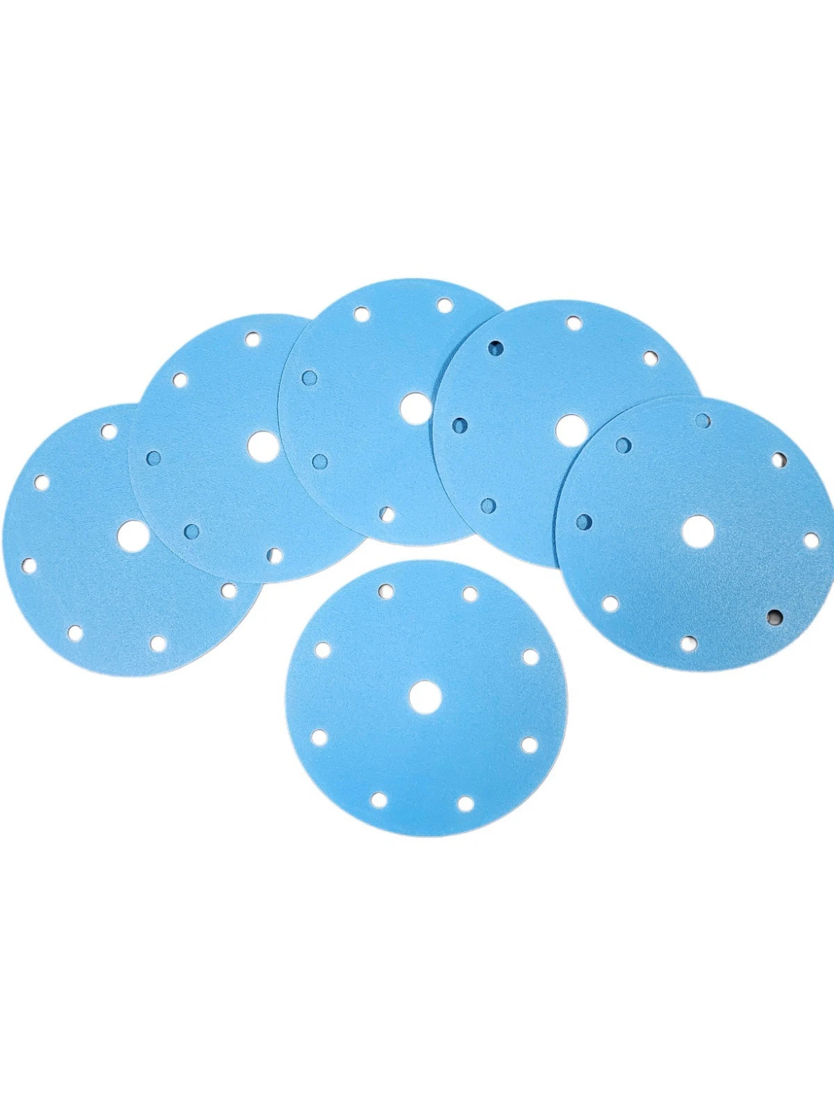 150mm SA331 Wet and Dry Sanding Discs GLS1 Pads 80-320 / 9 Hole / Hook and Loop