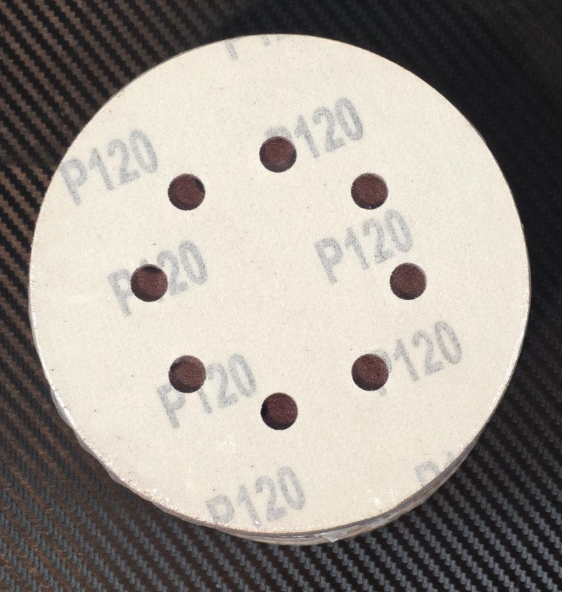 Shall 160 Pcs Sanding Disc Set 125mm 40/60/80/120/180/240/320/400/600 Mixed Grit