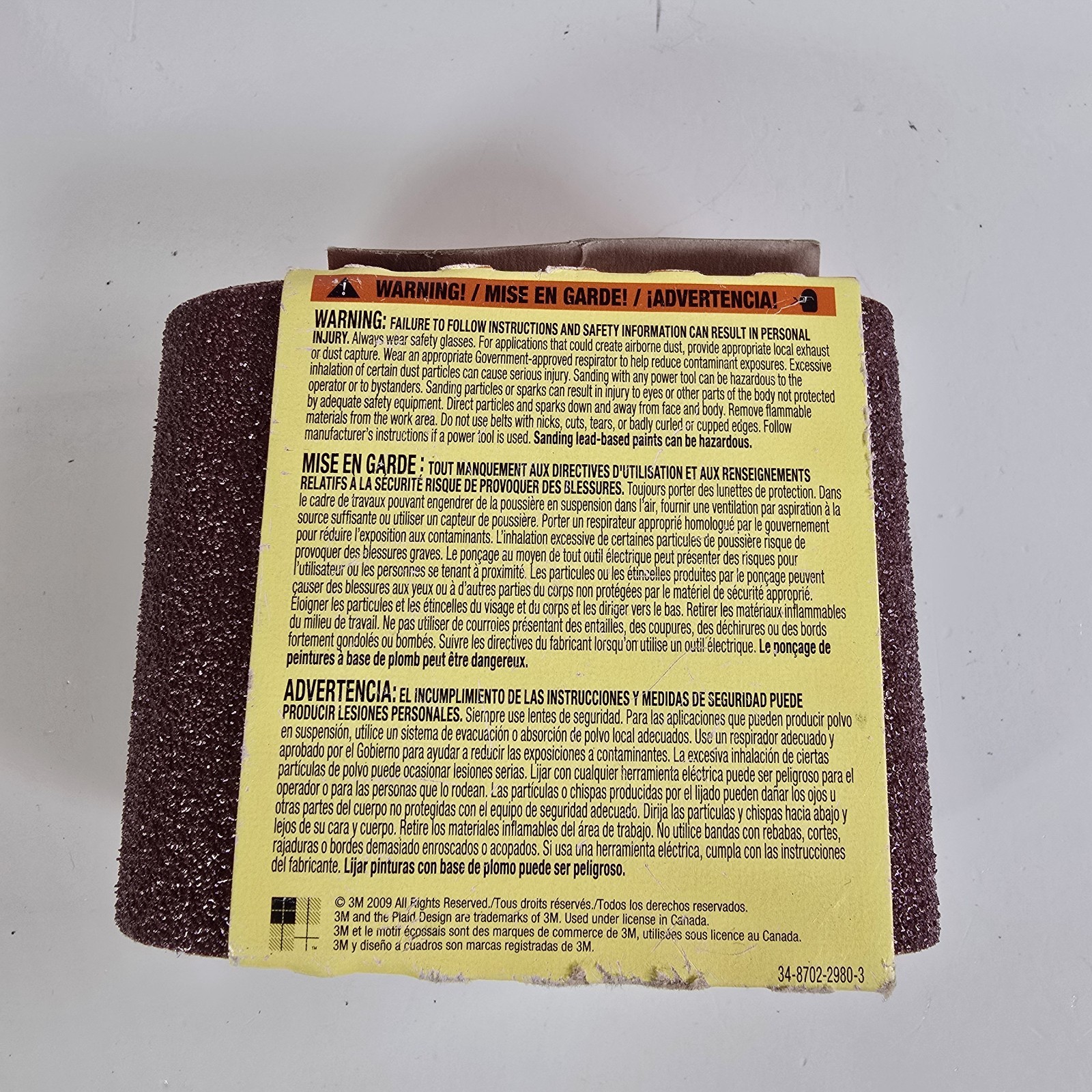 3M Sanding Belts 3″x18″ 50 Grit Coarse 9262NA-2 – 1 Pack Of 2 Belts