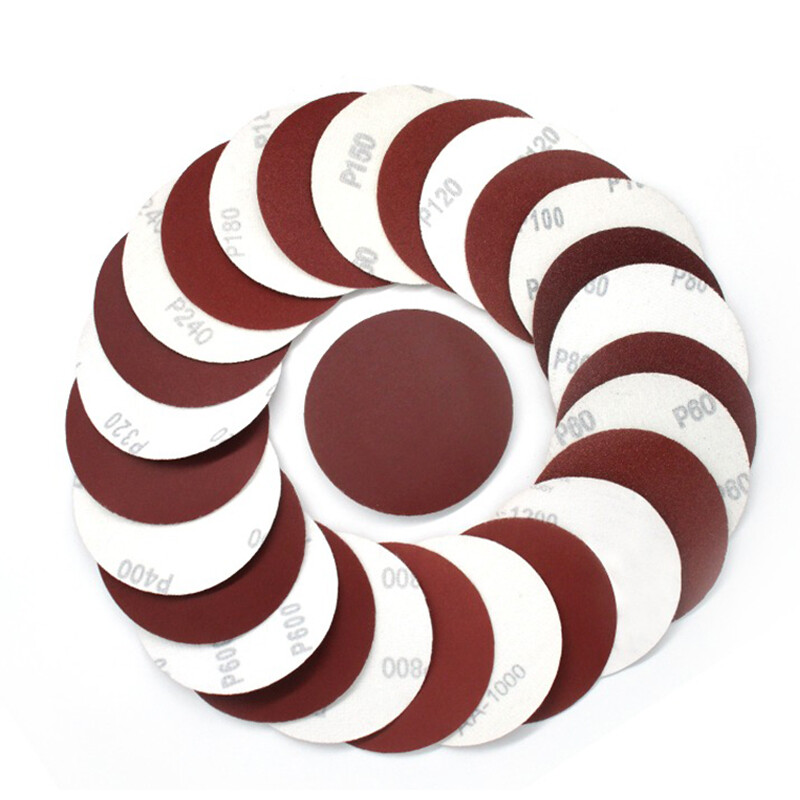 4 Inch 100mm Sandpaper Sanding Disc Hook And Loop Abrasive Paper 60 – 2000 Grit