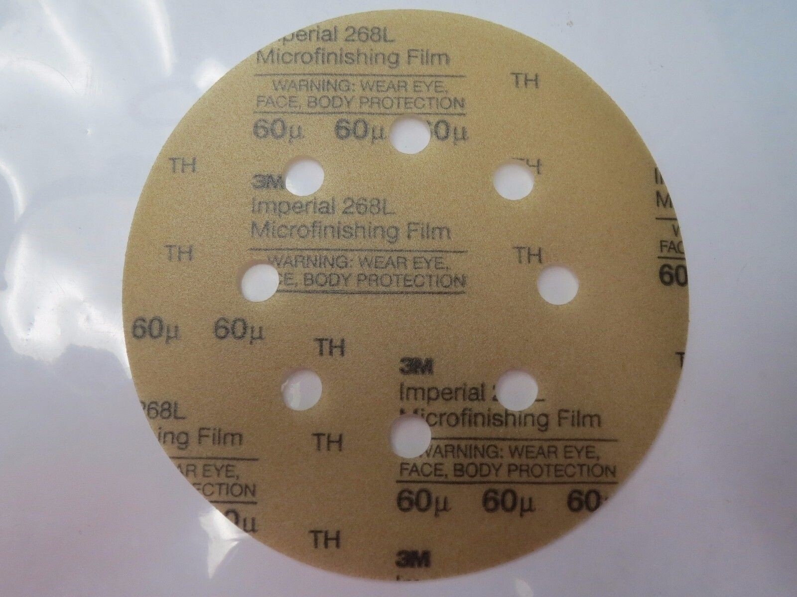 3M RSM60 5″ 60 Micron Microfinishing Film Discs 25pcs