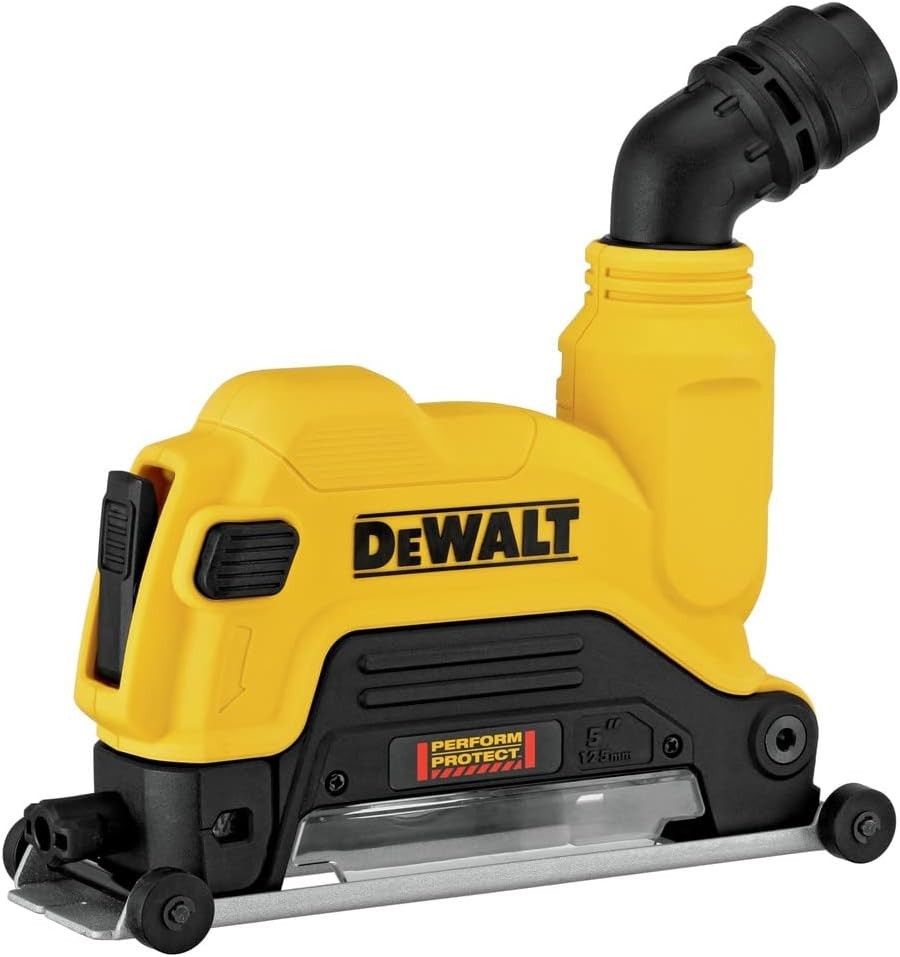 DEWALT Cutting Grinder Dust Shroud 4-1/2-Inch to 5-Inch, 115mm 125mm (DWE46125)
