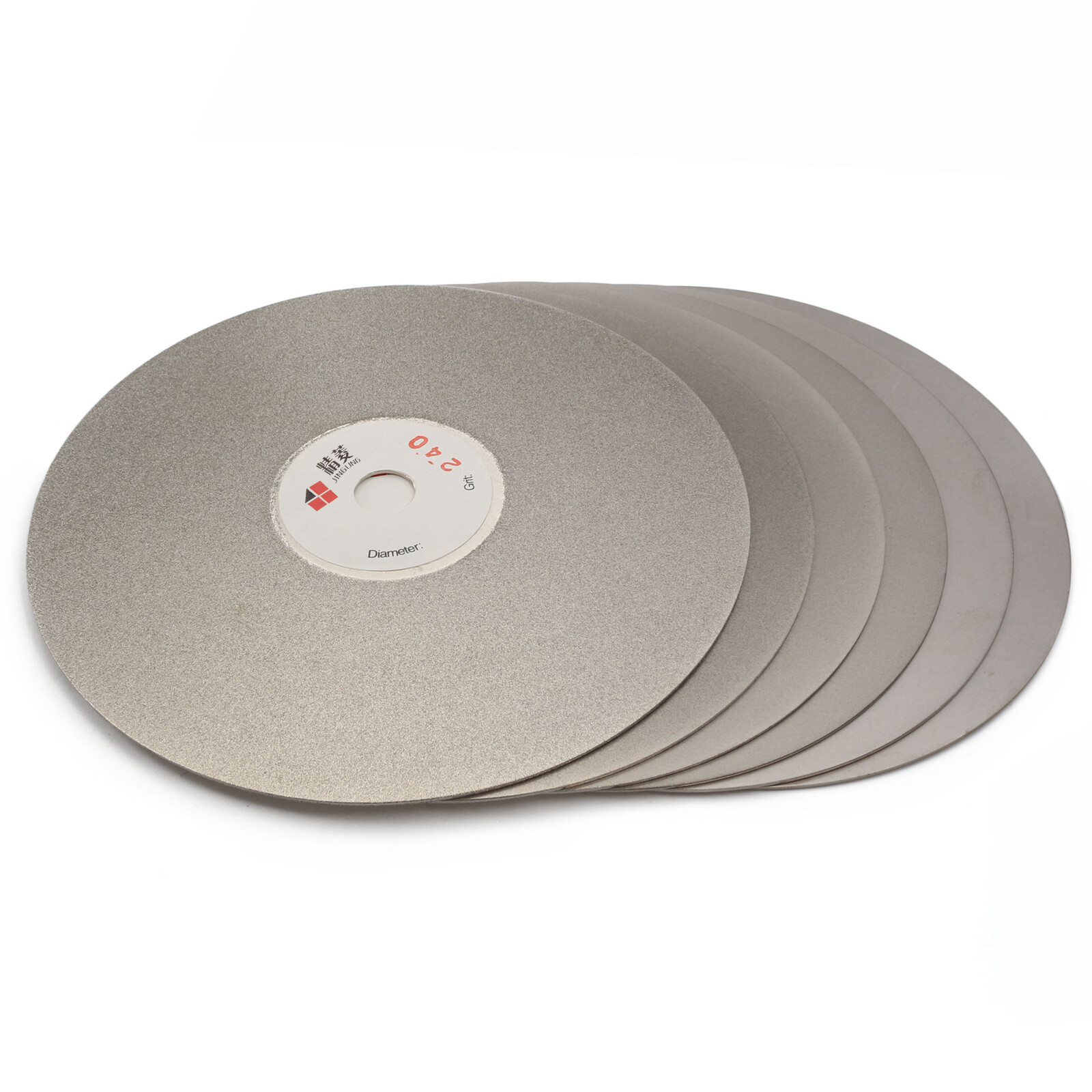6″ inch Diamond Grinding Disc Grit 240 Coated Flat Lap Disk Glass Lapidary Tools