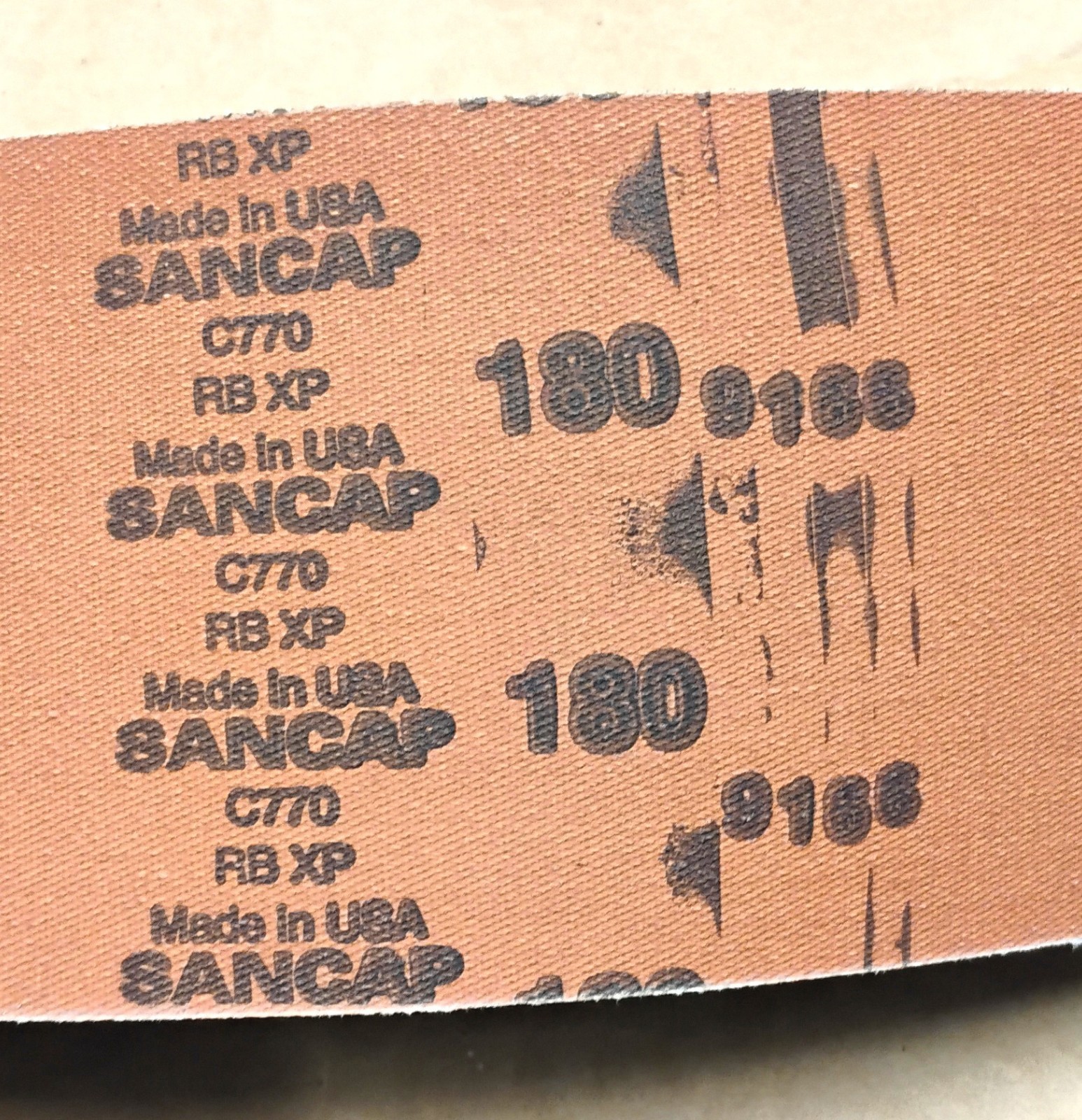 5 pack Sanding Belts 4″ x 66 Long x 180 Grit Extra Length Belt Sander grinder