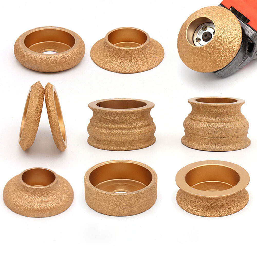 3” 75mm Brazing Diamond Grinding Wheel Stone Disc Angle Grinder10mm-45mm Thick