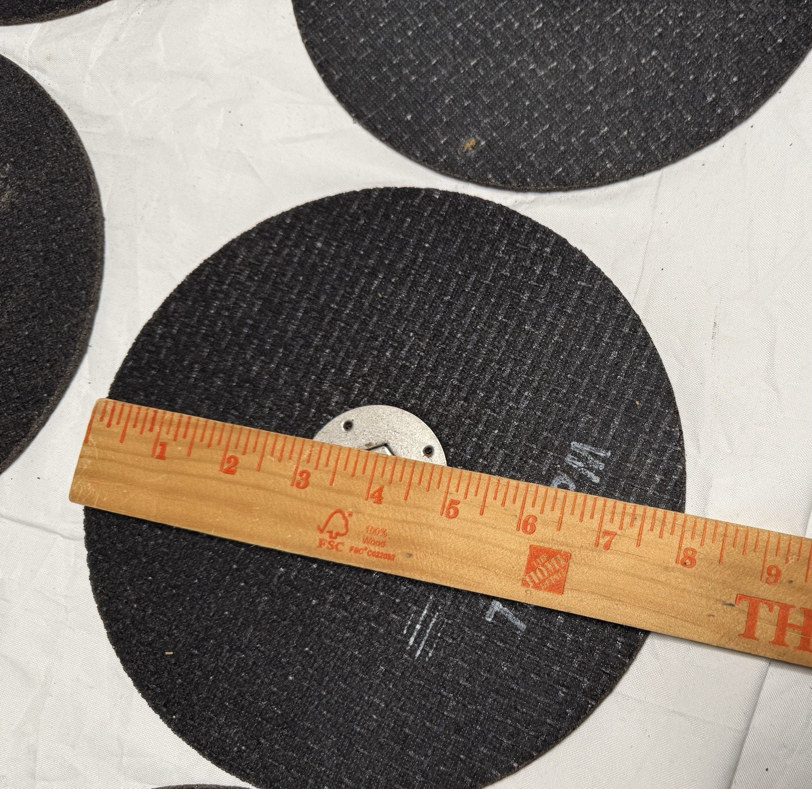 Lot of 6 8” x 1/8” Metal Cut Off Wheels A24U Grinding Cutting Discs 7640 RPM