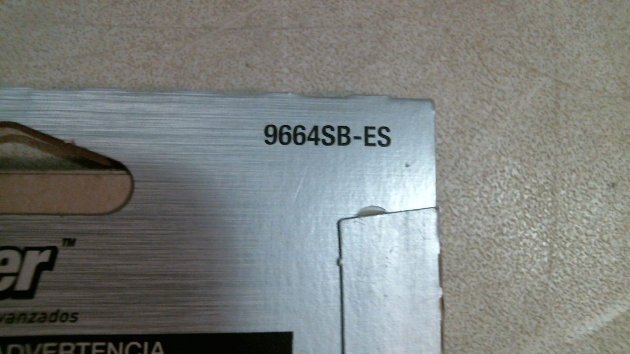 3M SandBlaster 9664SB-ES 1/4 Clip-On Sanding Sheet 120 Grit, 4 Sheets, FS
